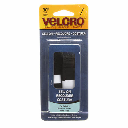 Sew-On fasteners are perfect to sew on any fabric by hand or machine. Great for lightweight fastening needs, such as bibs or doll clothes, and heavy-duty closures for backpacks or sleeping bags. VELCRO® is a registered trademark of Velcro BVBA. Used with permission.