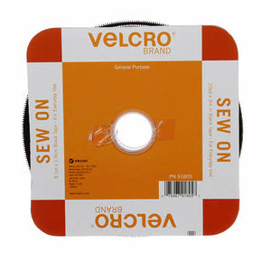 3/4in velcro Sew-On fasteners are perfect to sew on any fabric by hand or machine. Great for lightweight fastening needs, such as bibs or doll clothes, and heavy-duty closures for backpacks or sleeping bags.